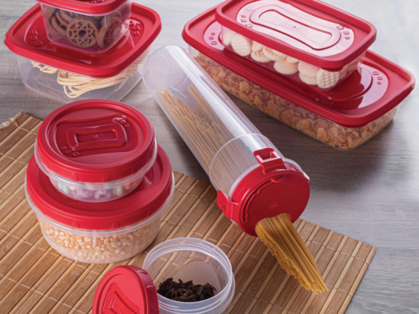 Como potes com tampa rosqueável facilitam o dia a dia na cozinha?