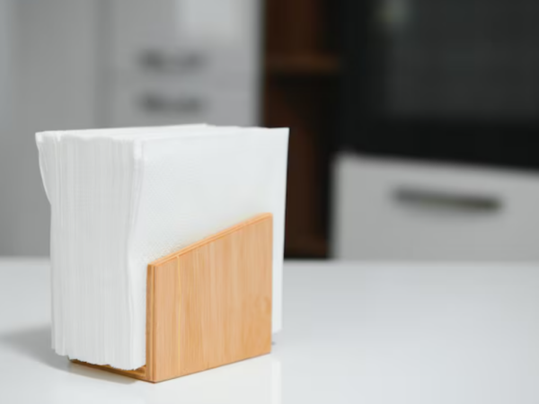 Porta-guardanapo de mesa de papel é útil no dia a dia?