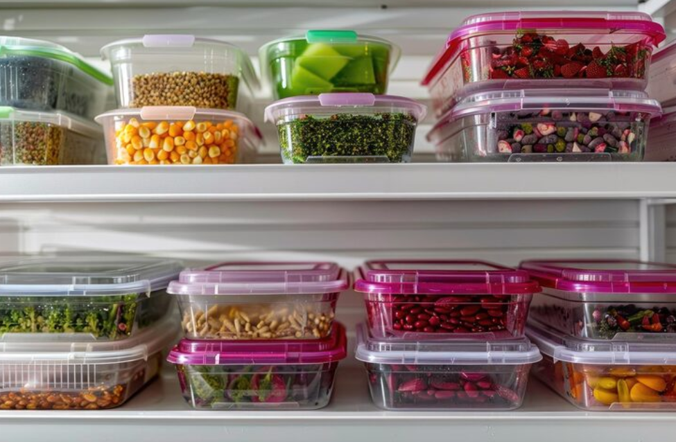 Como os potes para freezer ajudam na organização da cozinha?