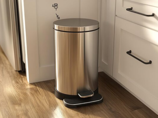 Lixeira com pedal: Qual o modelo ideal para manter sua cozinha limpa e moderna?