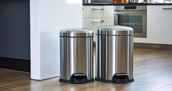 Como escolher a melhor lixeira para cozinha: tamanho, material e praticidade