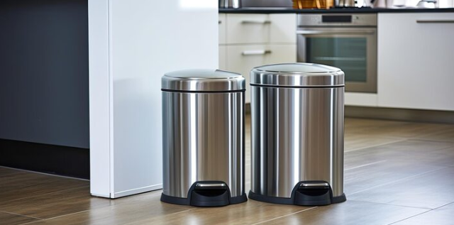 Como escolher a melhor lixeira para cozinha: tamanho, material e praticidade